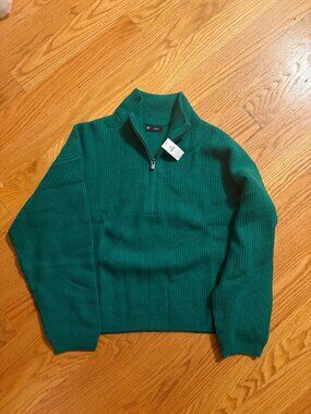 Gap CashSoft Oversized Half-Zip Sweater
